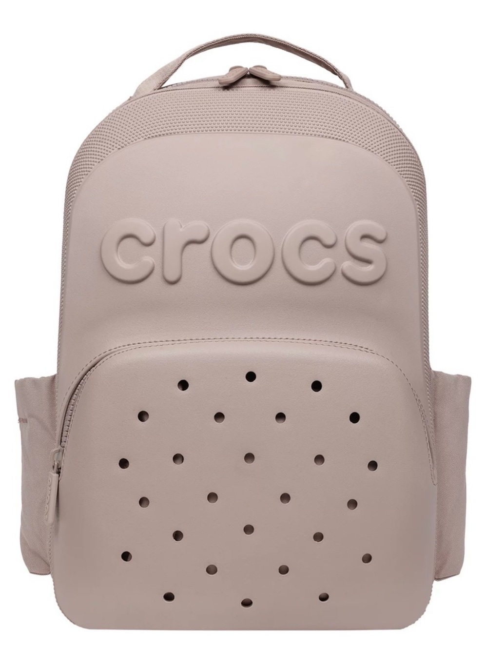 CROCS Blush Taupe Logo Backpack
